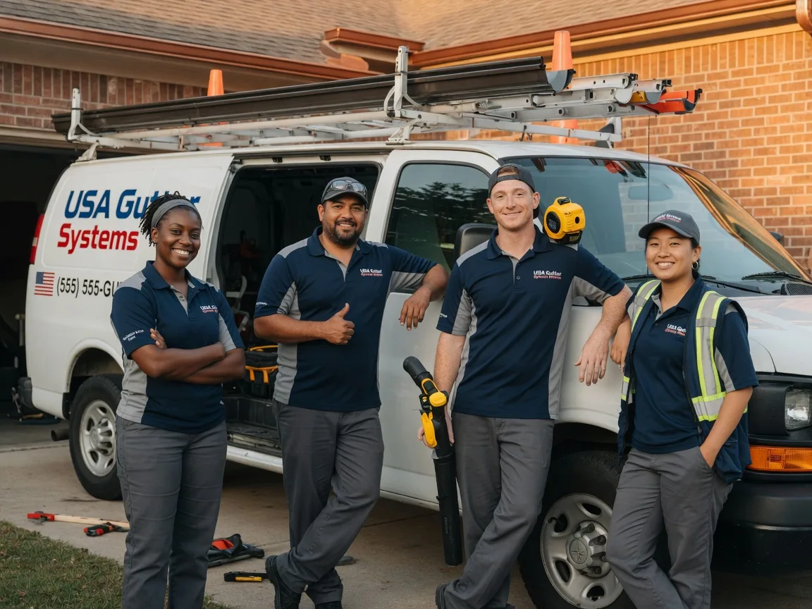 Gutter Installation company in Brashear, TX